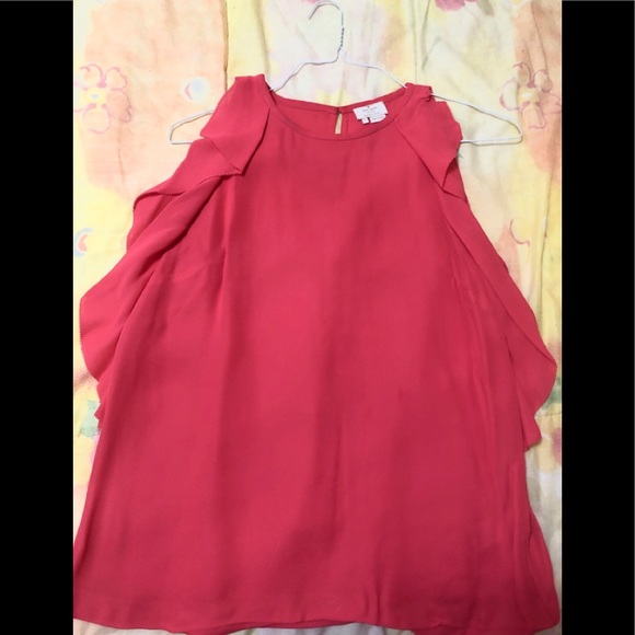 ♠️Kate Spade Ruffle Crepe Top - Picture 3 of 3